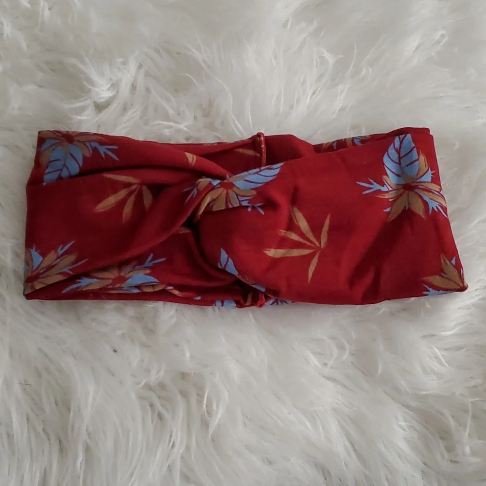 3/$15 Floral Stretchy Elastic Headbands